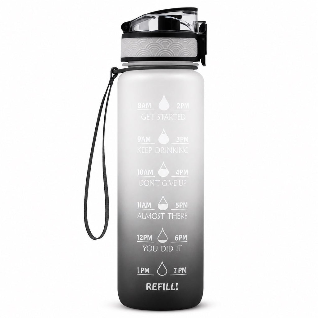 Bouteille d'hydratation Voltix™ (Bouteille d'eau Tritan 1L)