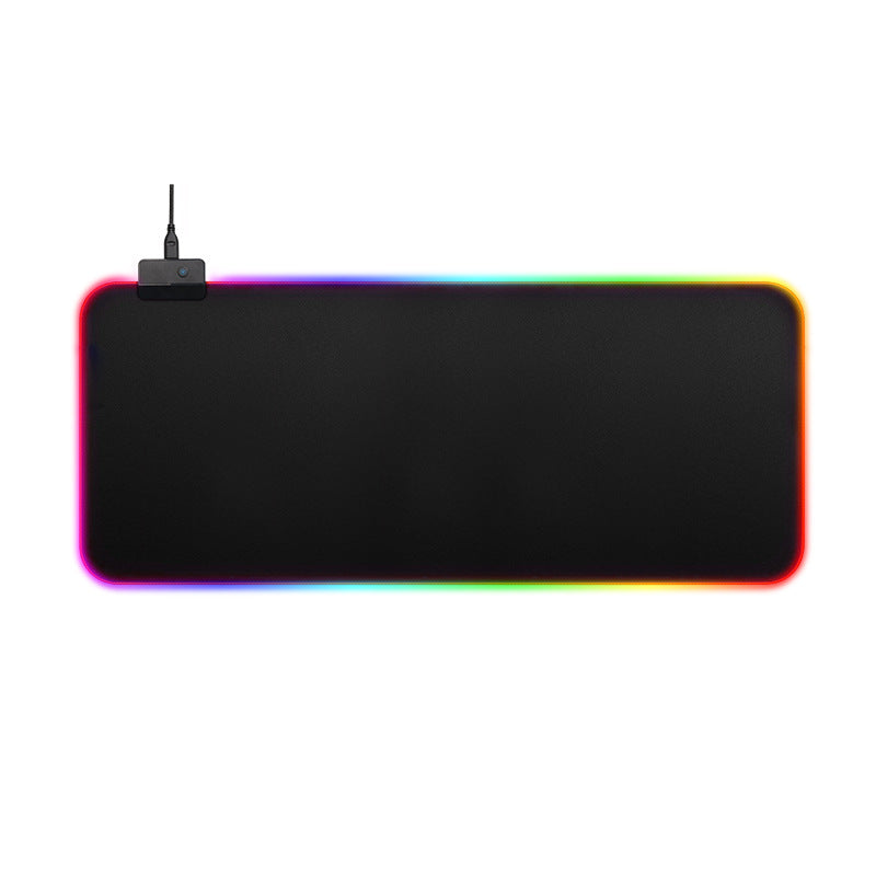 Voltix ProGrip XL RGB gaming mouse pad with lit edges