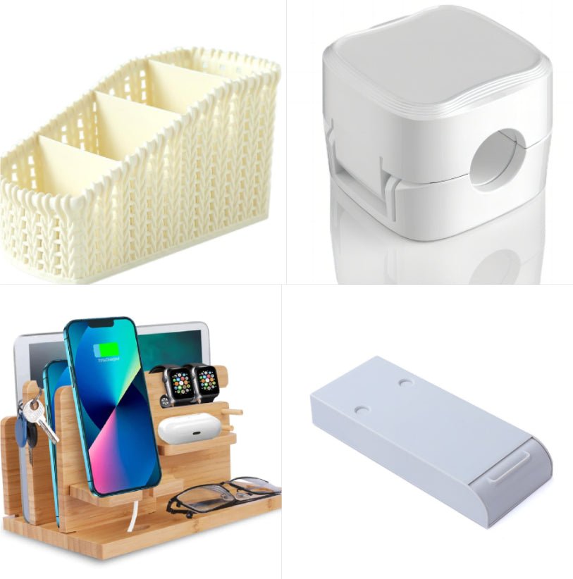 Voltix™ CableTidy — Magnetic Adhesive Cable Organizer - Voltix