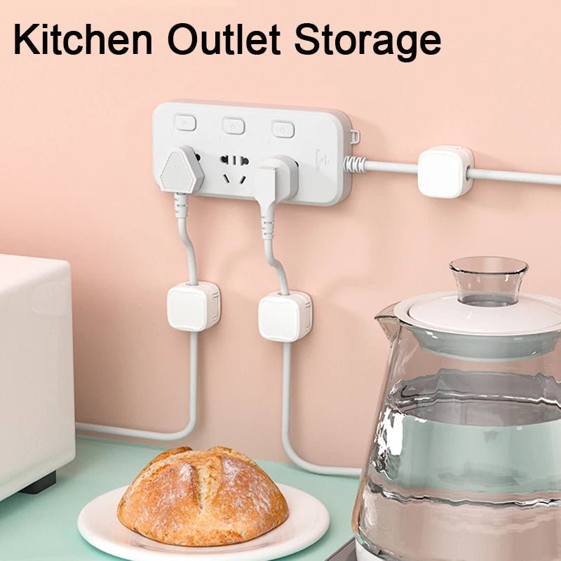 Voltix™ CableTidy — Magnetic Adhesive Cable Organizer - Voltix