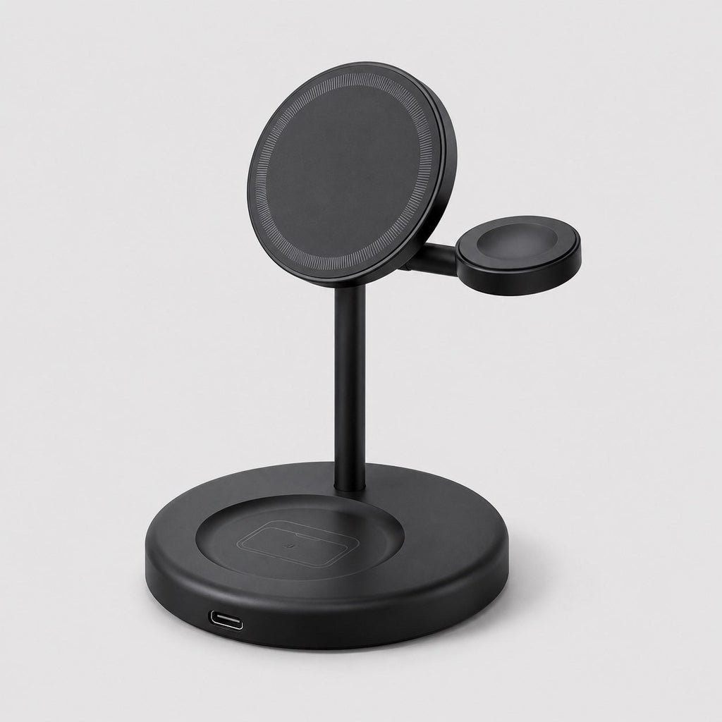 Voltix™ ChargeStation Elite — 3-in-1 Magnetic Wireless Charging Dock - Voltix