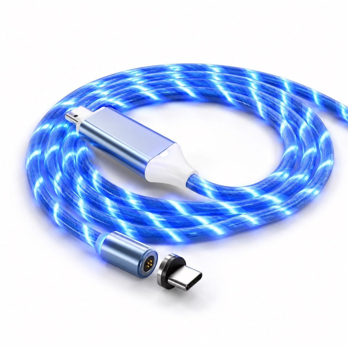 Voltix FlexCharge™ — Magnetic LED Charging Cable - Voltix