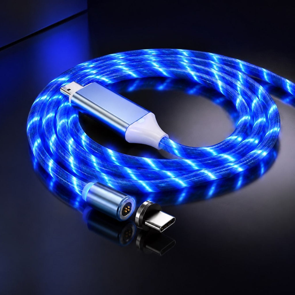 Voltix FlexCharge™ — Magnetic LED Charging Cable - Voltix
