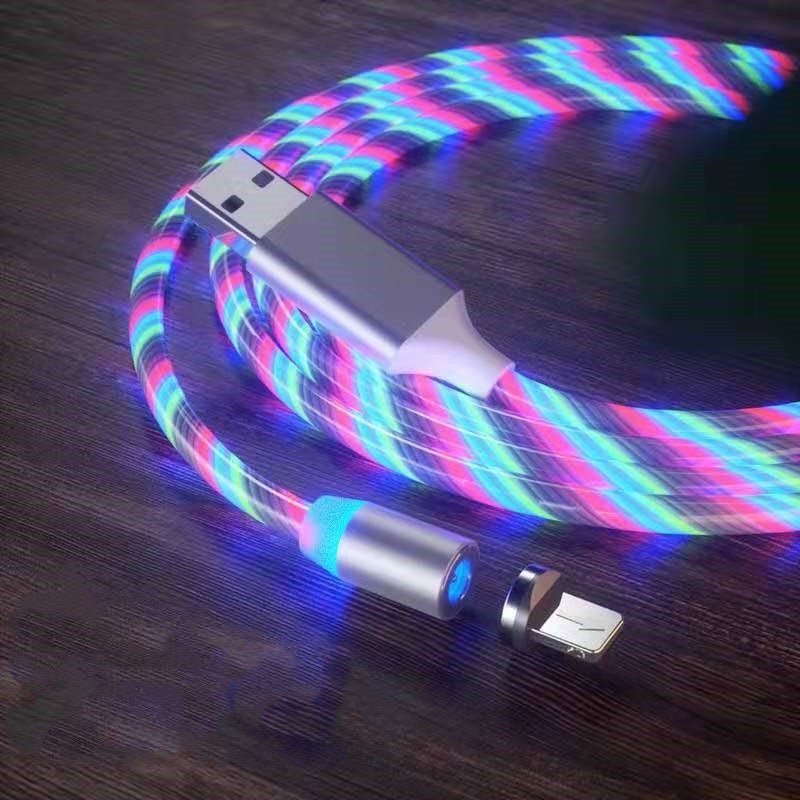 Voltix FlexCharge™ — Magnetic LED Charging Cable - Voltix