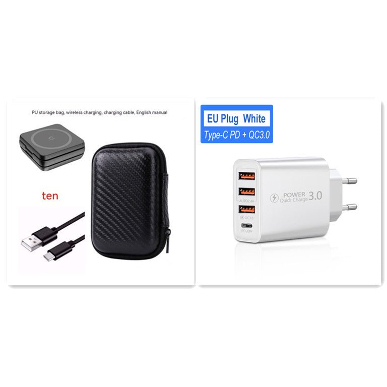 Voltix™ FoldCharge — Portable 3-in-1 Magnetic Charging Station - Voltix