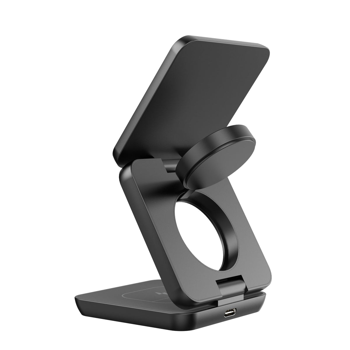 Voltix™ FoldCharge — Portable 3-in-1 Magnetic Charging Station - Voltix