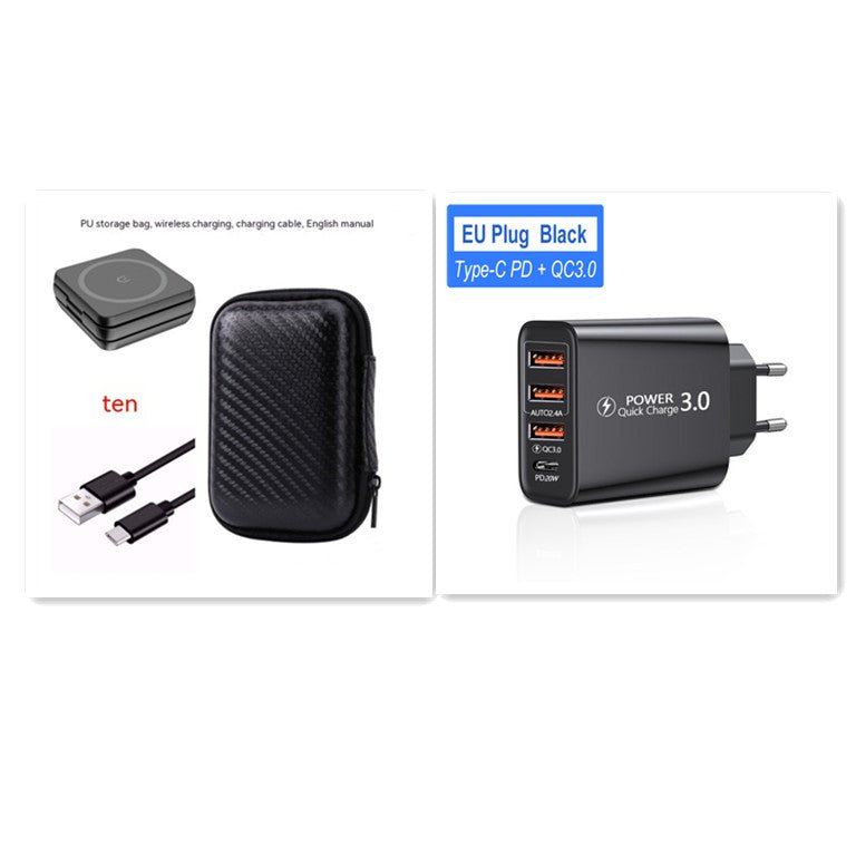 Voltix™ FoldCharge — Portable 3-in-1 Magnetic Charging Station - Voltix