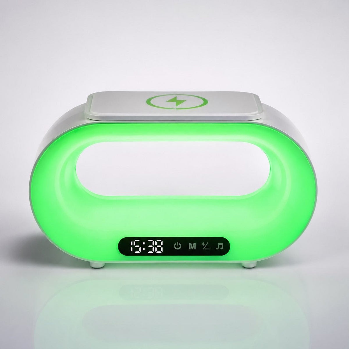 Voltix GlowClock™ — RGB Alarm Clock & Wireless Charger - Voltix