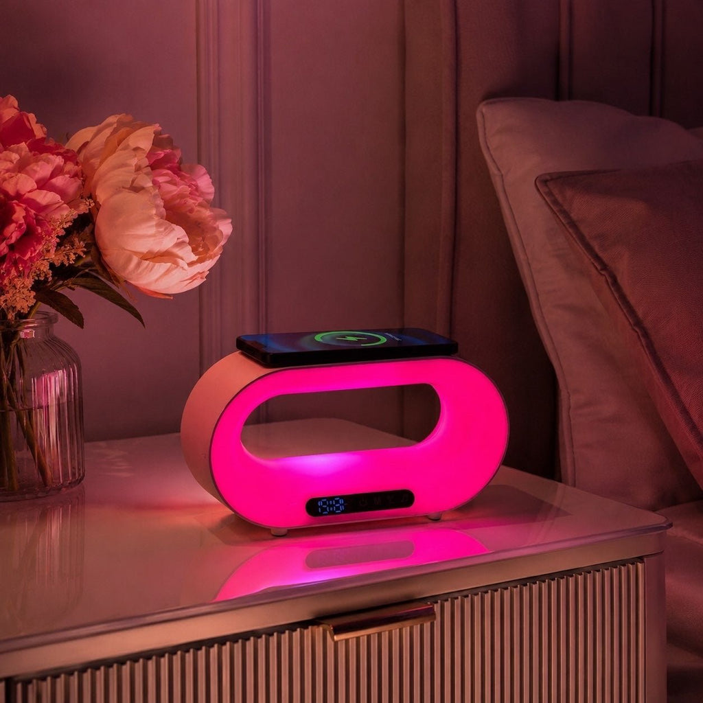 Voltix GlowClock™ — RGB Alarm Clock & Wireless Charger - Voltix
