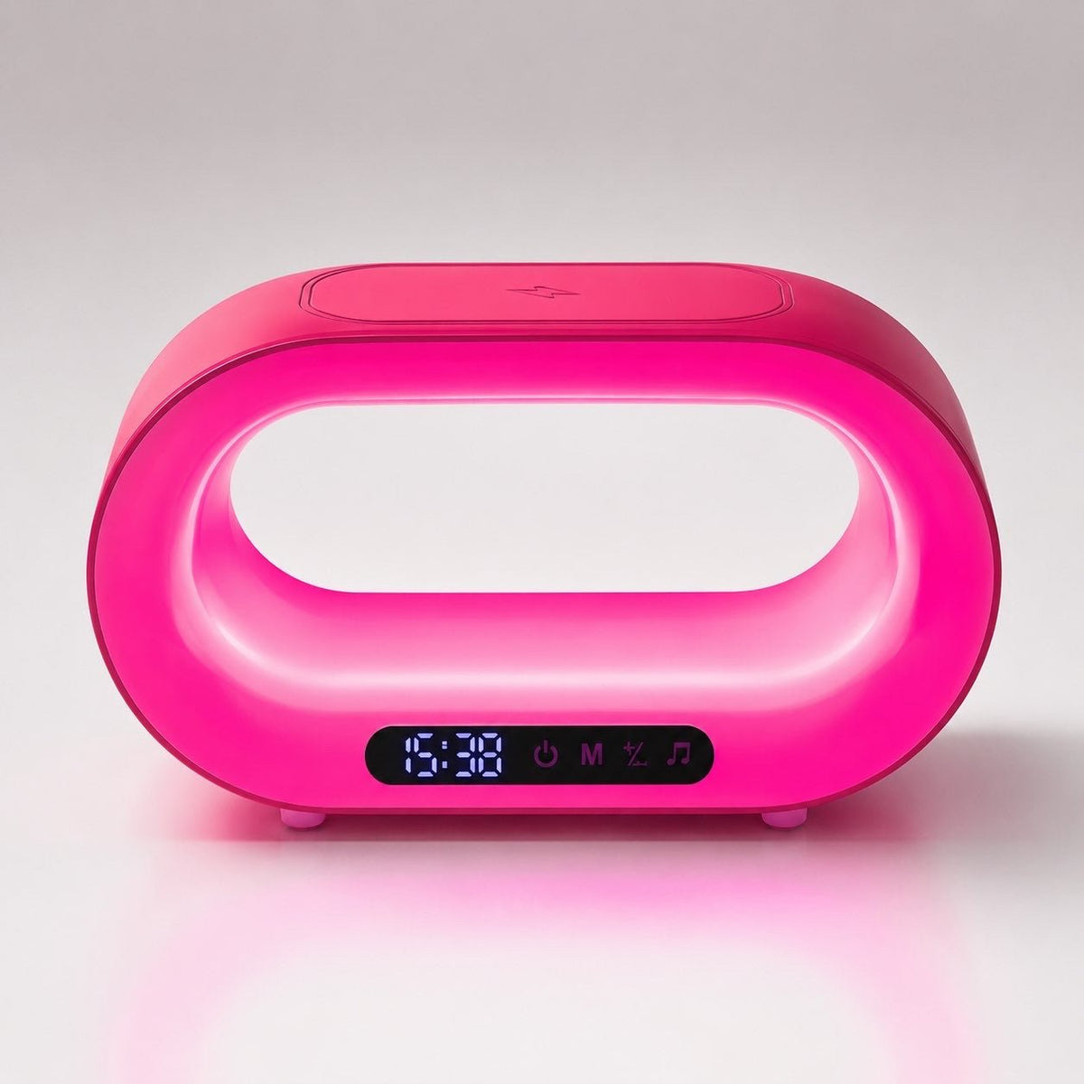 Voltix GlowClock™ — RGB Alarm Clock & Wireless Charger - Voltix