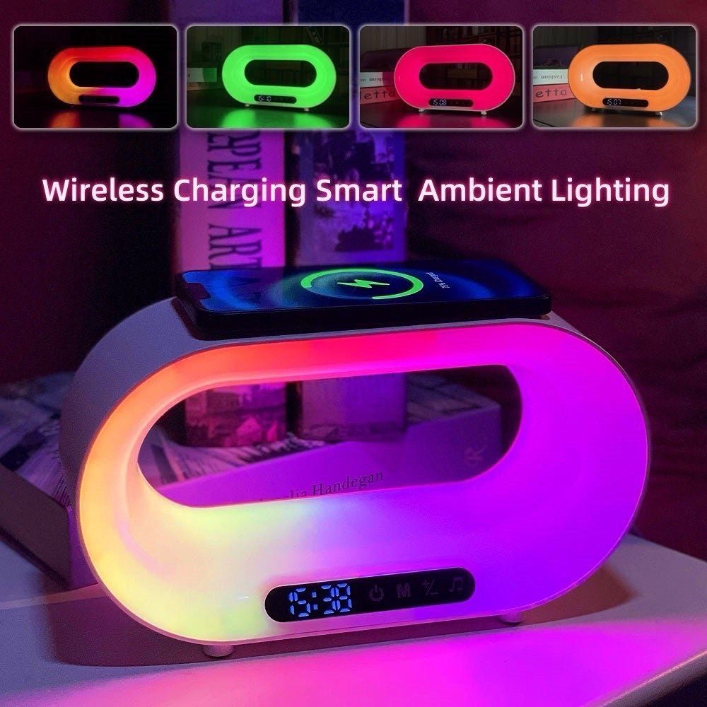 Voltix GlowClock™ — RGB Alarm Clock & Wireless Charger - Voltix