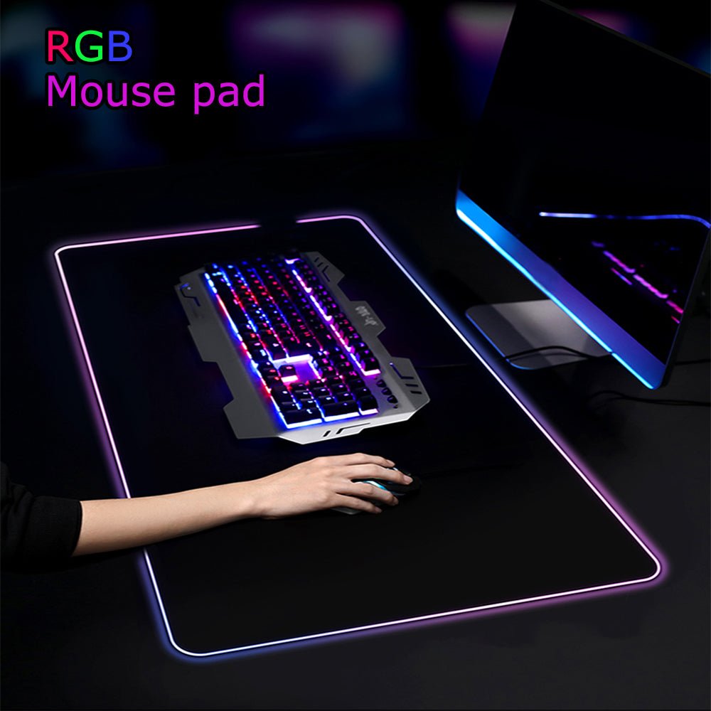 Voltix™ GlowDesk — XXL RGB Gaming Mouse Pad - Voltix