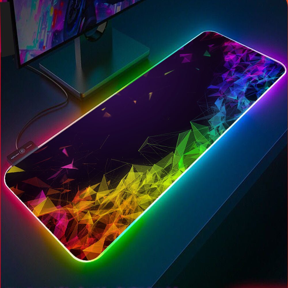 Voltix™ GlowDesk — XXL RGB Gaming Mouse Pad - Voltix