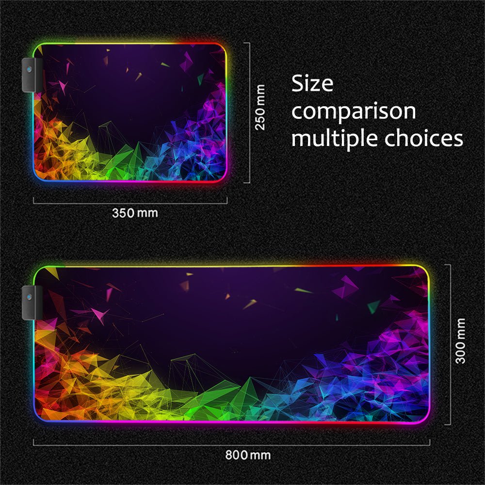 Voltix™ GlowDesk — XXL RGB Gaming Mouse Pad - Voltix