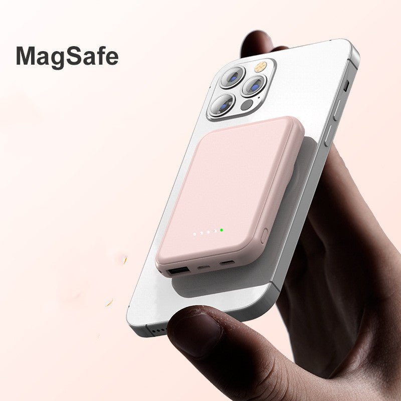Voltix MagPower™ — 5000mAh Magnetic Wireless Power Bank - Voltix
