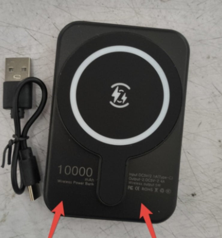 Voltix MagPower™ — 5000mAh Magnetic Wireless Power Bank - Voltix
