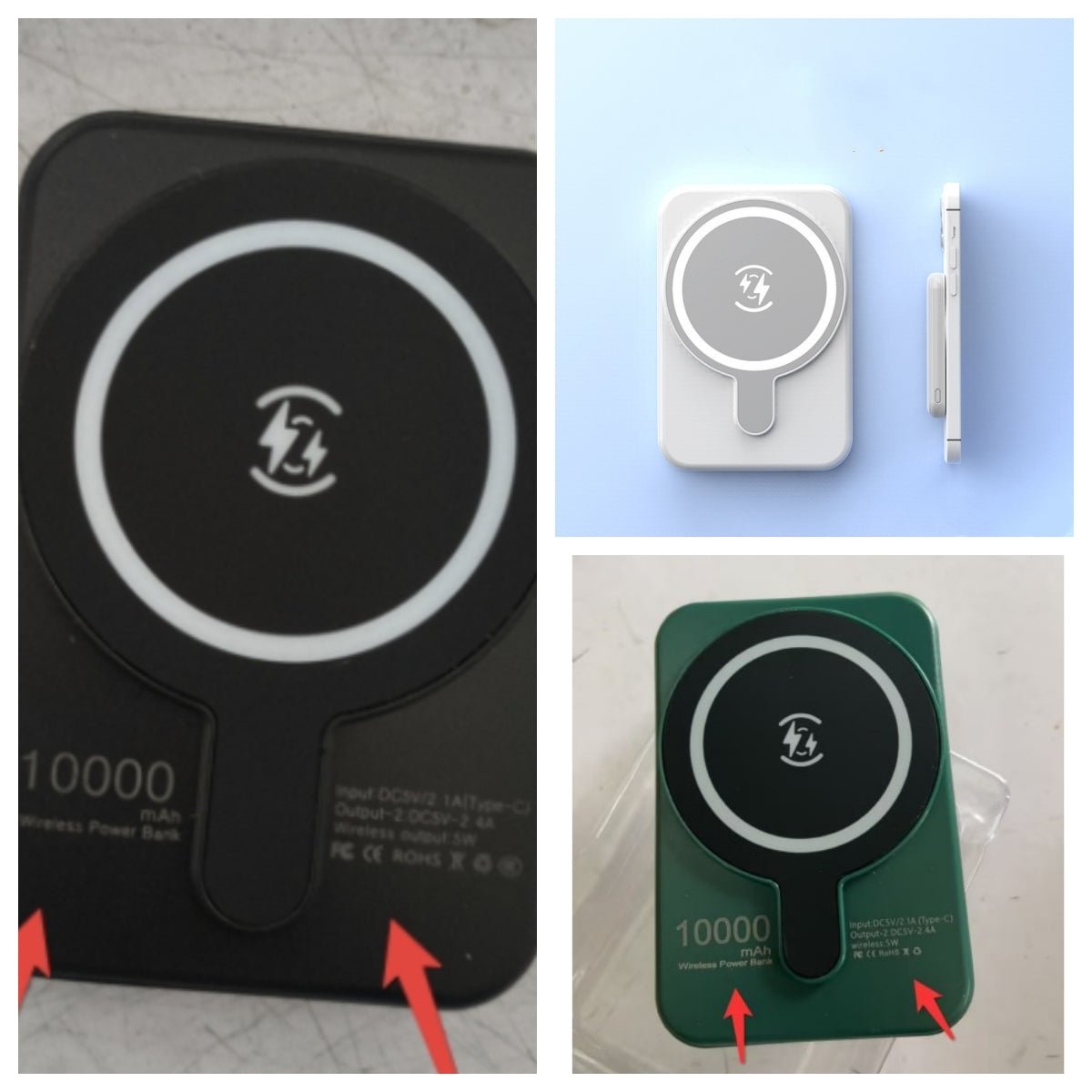 Voltix MagPower™ — 5000mAh Magnetic Wireless Power Bank - Voltix