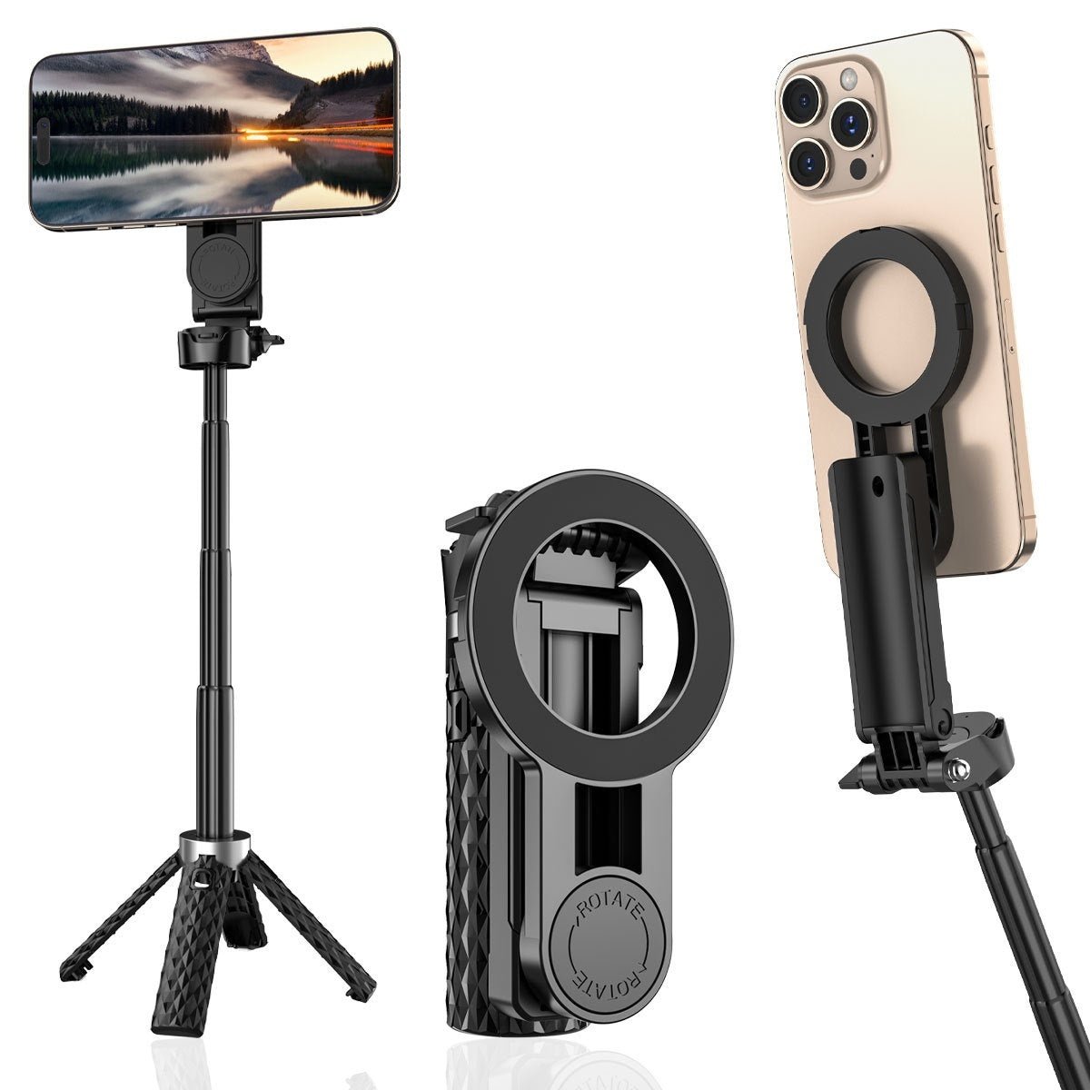 Voltix™ MagSnap Bluetooth Tripod - Voltix