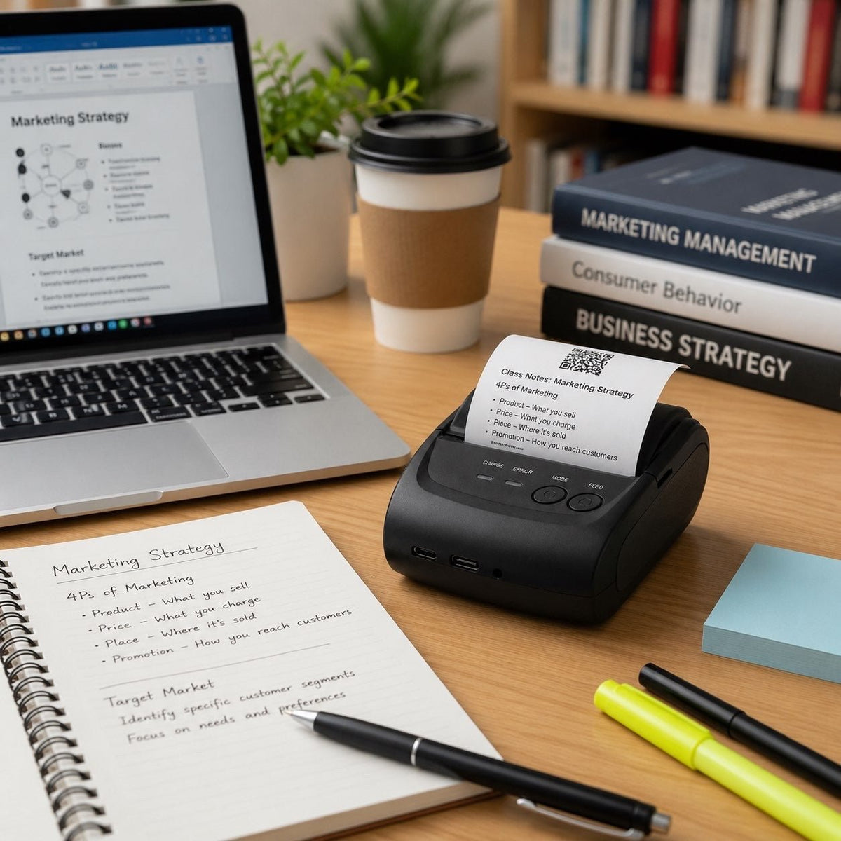 Voltix™ PocketOffice — Portable Wireless Printer - Voltix