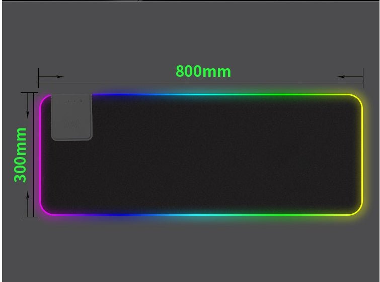 Voltix™ ProGrip — XL RGB Gaming Mouse Pad - Voltix